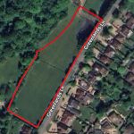 location of planning application on Greenlands Lane Prestwood