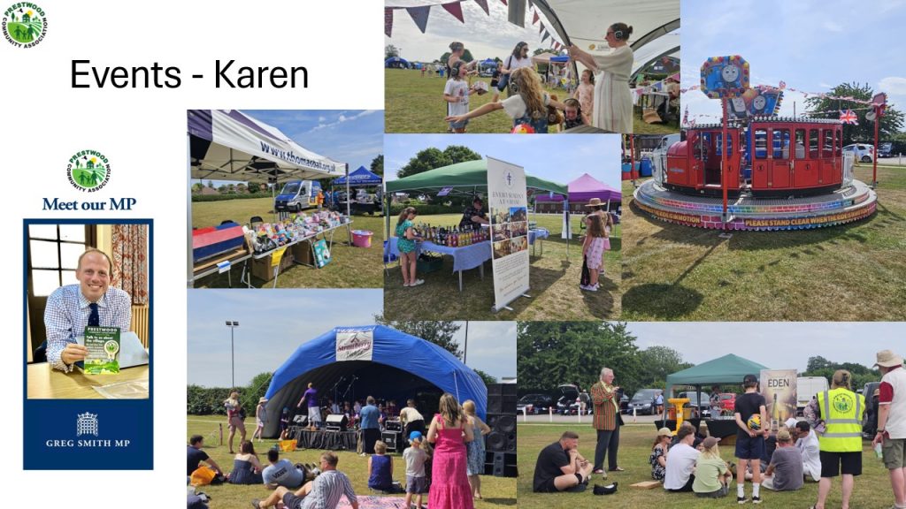 Prestwood Community Association events 2024-25: Greg Smith MP and Prestwood Big Week
