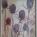 floral artwork by Barbara Rowett for sale for Prestwood Community Association funds