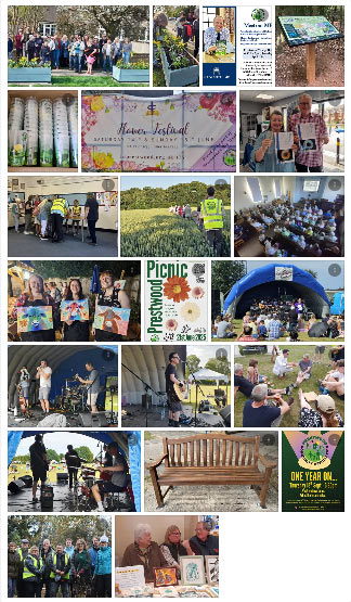 image reel of prestwood community association's 2025 activities