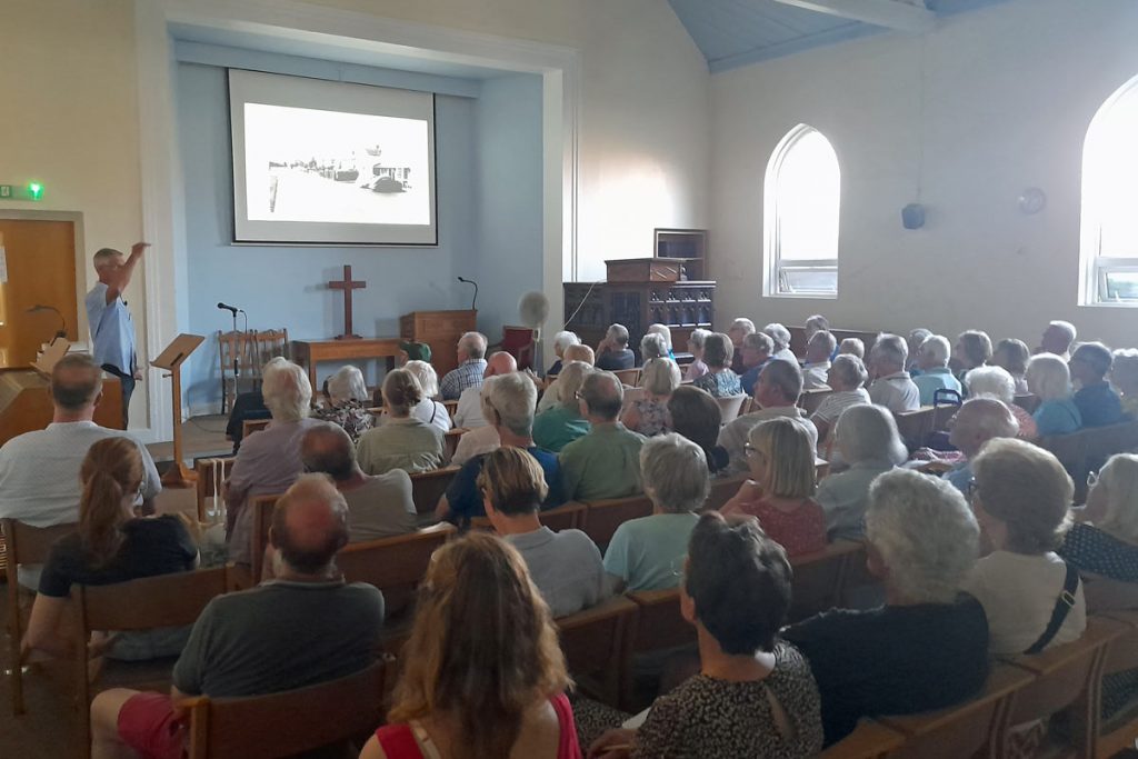 Prestwood Big Week 2025 history talk at Prestwood Methodist Church 