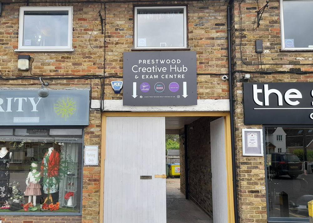 prestwood creative hub entrance