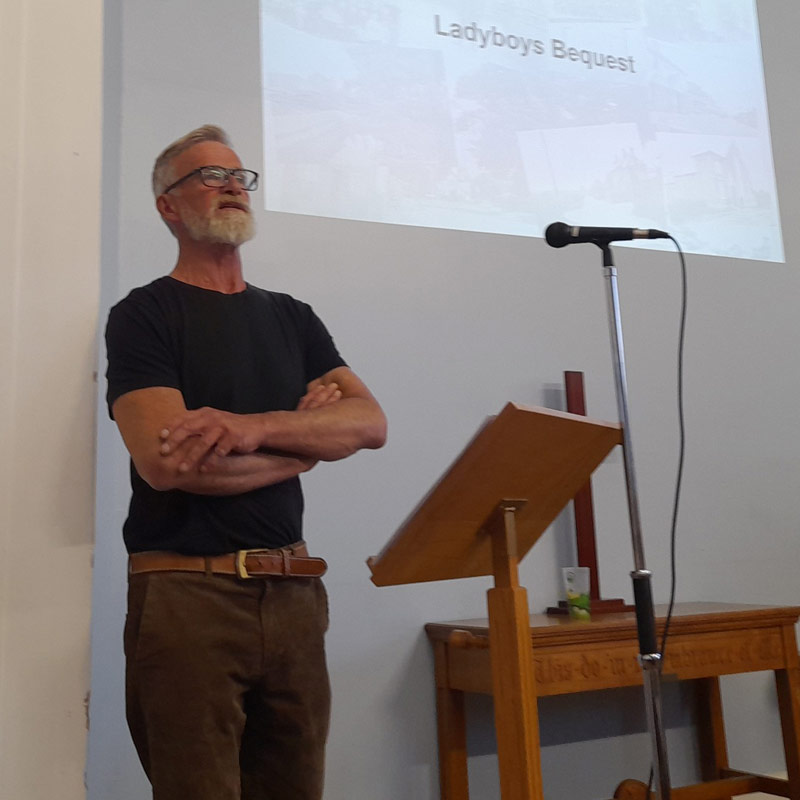 Mark Cunnane at Pretwood History Evening 2026