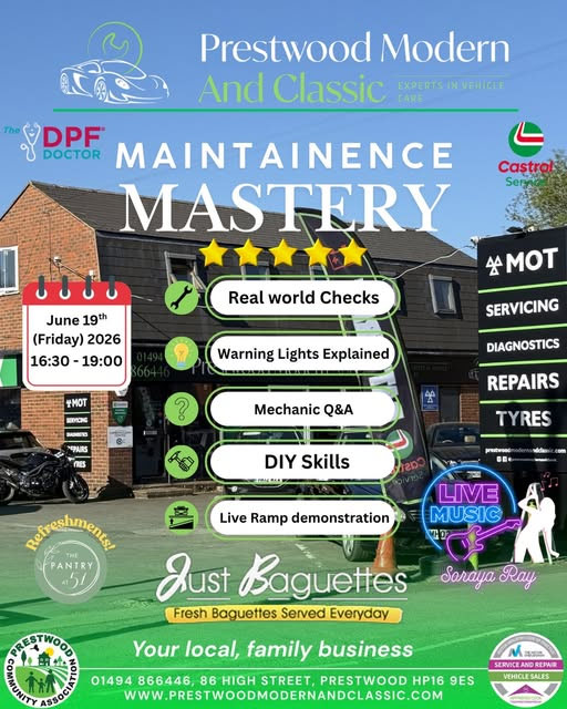 Maintenance Mastery poster for Prestwood Big Week 2026